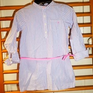 New Carter's Shirt Dress 7 Pastel Stripes Tunic